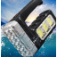 Фонарик ручной аккумуляторный на солнечной батарее Dual Light Solar Lantern 7702-A с функцией Power Bank XPE+COB Хмільник