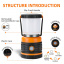 Фонарь кемпинговый T39 SuperFire 850 Lumen IP45 Black-Orange Генічеськ