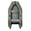 Лодка моторная надувная пвх двухместная ΩMega 270M S хаки Харьков