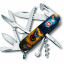 Складной нож Victorinox Huntsman Ukraine 91 мм 16 функций Звездная бабочка (1.3713.3_T3240pw) Жмеринка