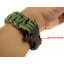 Браслет выживания J.G. Paracord army green Ворожба