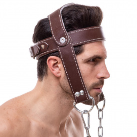 Упряжь для тренировки мышц шеи ZELART SB-165189 One size Коричневый