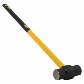 Кувалда стальная для кроссфита и функциональных тренировок Zelart HAMMER TA-9635-10LB 10LB 4,5кг черный-желтый