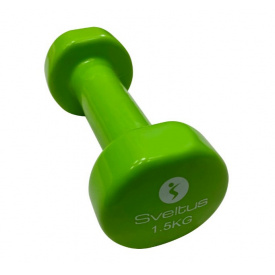 Гантель для фитнеса виниловая Sveltus 1,5 кг Зеленый (SLTS-1187-9)