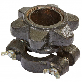 Замок для грифа винтовой SHUANG CAI SPORTS TA-8088 50мм Черный