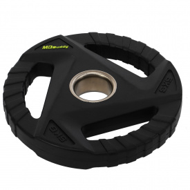 Диски полиуретановые MDbuddy TA-9649-5 51 мм 5 кг черный