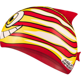 Шапочка для плавания Aqua Speed Zoo Fish Красно-желтый One Size (1000-115-31-fish)