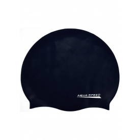 Шапка для плавания Aqua Speed MONO 6198 (111-22) темно-синий Уни OSFM (5908217661982)