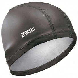 Шапочка для плавания Zoggs Nylon-Spandex Pu Coated Cap Черный One Size (1000-465034.BK)