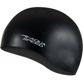 Шапочка для плавания Aqua Speed Mono Черный One Size (1000-111-07)
