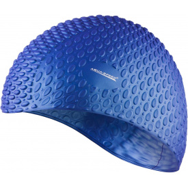 Шапочка для плавания Aqua Speed Bubble Синий One Size (1000-102-10)