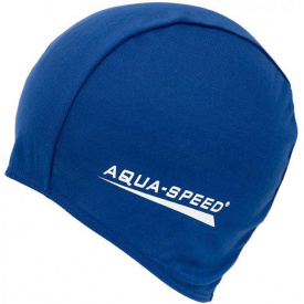 Шапка для плавания Aqua Speed POLYESTER CAP 5763 (091-10) синий Уни OSFM (5908217657633)