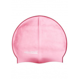 Шапка для плавания Aqua Speed MEGA 100-27 (100-27) металлический розовый уни (5908217635556)