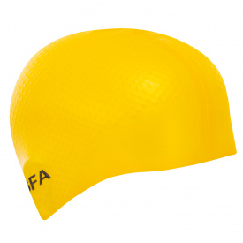 Шапочка для плавания силиконовая YINGFA C0068 Желтый