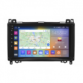 Штатная магнитола Lesko 9" Mercedes-Benz Viano I W639 Рестайлинг 2010-2014 4/64Gb CP 4G Wi-Fi GPS Prime (9596-47832)