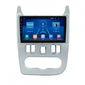 Штатная магнитола Lesko 9" Dacia Logan II 2012-2016 2/32Gb Wi-Fi GPS Base (10225-46262)