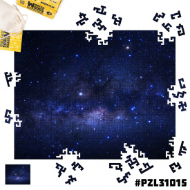 Дерев'яні пазли Wortex Woods Чумацький шлях 40х50 см 426 елементи лабіринт PZL31015L