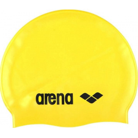 Шапка для плавания Arena Classic Silicone Jr One Size Желтый (91670-035)
