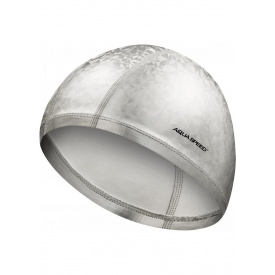 Шапка для плавания Aquaspeed FLUX 7297 (143-26) серебристый уни (5908217672971)
