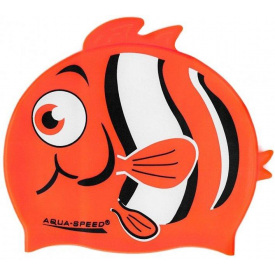 Шапка для плавания Aqua Speed Zoo Nemo 5758 One Size Оранжевый (115-75-nemo)
