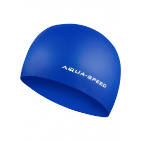 Шапка для плавания Aquaspeed 3D CAP 5753(092-01) синий уни (5908217657534)