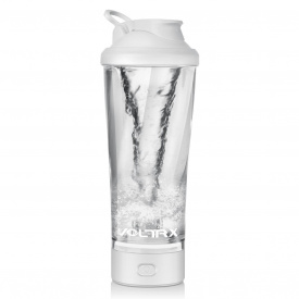 Шейкер спортивный электрический VOLTRX VortexBoost 600 мл White
