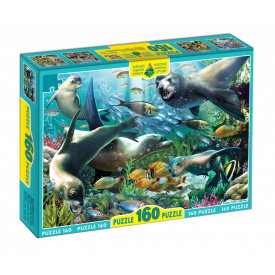 Пазли "Моржі тюлені котики" Энергия плюс 82999 ЕГ-08 160 елементів