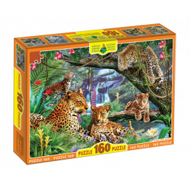 Пазли "Леопарди" Енергія Плюс 82944 ЕГ-03 160 елементів