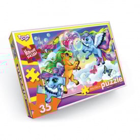 М'які пазли "Пегас із кульками" Danko Toys S35-10-08 35 елементів