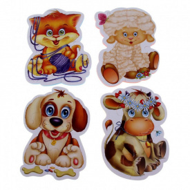 Бебі пазли Vladi Toys "Домашні улюбленці" VT1106-81 укр