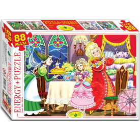 Дитячі пазли "Принцеса на горошині" Энергия плюс 83392 ЕГ-13 88 елементів