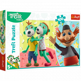 Пазли Trefl "Трефлики і Дядя" 100 елементів 41х28 см 16388