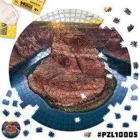 Дерев'яні пазли Wortex Woods Гранд-Каньйон 50х50 см 508 елементи амеби PZL10005L