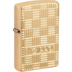Зажигалка бензиновая Zippo Basketweave Design Золотистый (46274)