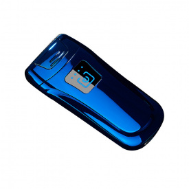 Аккумуляторная зажигалка USB SUNROZ DK-1802 Синий (SUN2520)