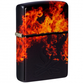 Зажигалка бензиновая Zippo Fusion Inferno Design (46389)