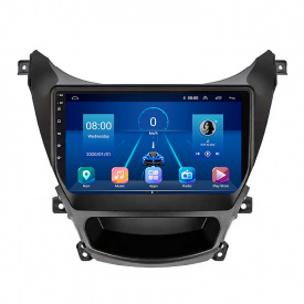 Штатная магнитола Lesko Hyundai Avante V ver 2 2010-2015 9" 6/128Gb 4G Wi-Fi GPS Top (11484-66437)