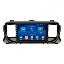 Штатная магнитола Lesko Opel Zafira Life I 2019-н.в. 9" 2/32Gb 4G Wi-Fi GPS Top (11504-64231)