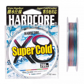 Шнур YO-ZURI Duel Hardcore Super Cold X4 200 м 6.4 кг 5Color #0.8 (2197623/H3965)