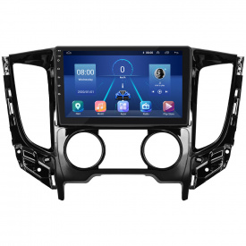 Штатная магнитола Lesko Mitsubishi L200 V Manual AC 2015-2019 9" 2/32Gb 4G Wi-Fi GPS Top (10888-60134)