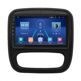 Штатная магнитола Lesko Nissan NV300 2016-н.в. 9" 2/32Gb 4G Wi-Fi GPS Top (11499-64446)