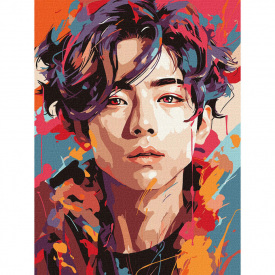 Картина за номерами Гра кольорів Ідейка KHO8395 30x40 см