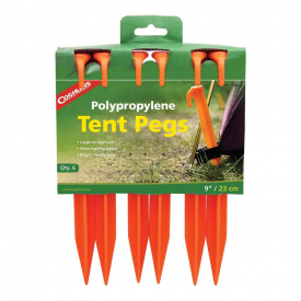 Колышки для палатки Coghlans Poly Tent Pegs 9 6 Pack (1053-CHL.9496)