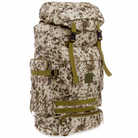 Рюкзак туристический бескаркасный RECORD 65 л TY-0812 Хаки