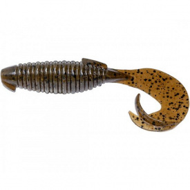 Силикон Keitech Flapper Grub 4 7 шт/уп Коричневый/Черный (1013-1551.09.46)