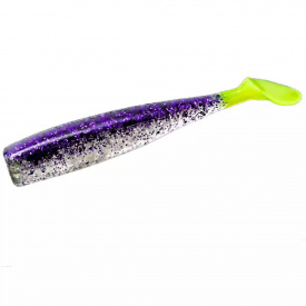 Силікон Lunker City Shaker 8/BG 3.25" #281 Purple Ice Chartreuse Tail (2146288 / 32281)