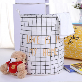Корзина для игрушек Boya 40х50 см Белая сетка