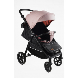 Дитячий візочок прогулянковий Joy Sevillia Чорно-рожевий (170084)