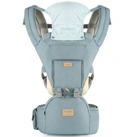 Хипсит эрго-рюкзак кенгуру переноска Treppy 12 в 1 Мятный (vol-10113)