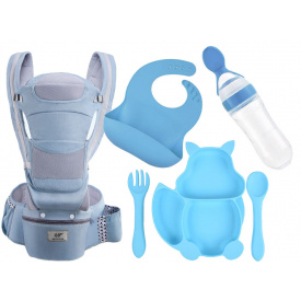 Комплект 2Life Baby Carrier 6в1 Блакитний (vol-9976)